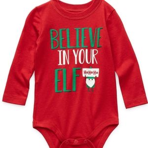 Believe in your elf baby onsie 3 months